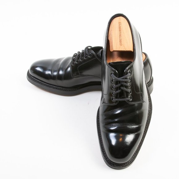 Prada black Leather Oxford Shoes - Picture 3 of 5